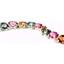 SB003, Multi Mystic, 925 Sterling Silver Bracelet