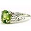 Sterling Silver Ladies Ring, Peridot, SR005