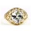 10K, 14K or 18K Gold Ladies Ring, Cubic Zirconia, R004