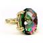 10K, 14K or 18K Gold Ladies Ring, Mystic Fire Topaz, R269