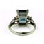 SR183, London Blue Topaz Sterling Silver Ring