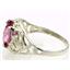 Sterling Silver Ladies Ring, Pure Pink Topaz, SR004
