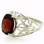 SR162, Mozambique Garnet, 925 Sterling Silver Ring