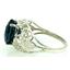 SR162, London Blue Topaz, 925 Sterling Silver Ring