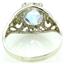 Sterling Silver Ladies Ring, Mercury Mist Topaz, SR004