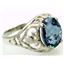 Sterling Silver Ladies Ring, Neptune Garden Topaz, SR004