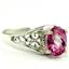 SR305, Pure Pink Topaz 925 Sterling Silver Ring