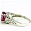 SR305, Pure Pink Topaz 925 Sterling Silver Ring