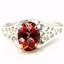 SR305, Twilight Fire Topaz 925 Sterling Silver Ring