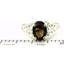 SR305, Smoky Quartz 925 Sterling Silver Ring