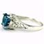 SR305, Swiss Blue Topaz 925 Sterling Silver Ring