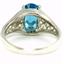 SR305, Swiss Blue Topaz 925 Sterling Silver Ring