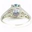 SR305, Neptune Garden Topaz 925 Sterling Silver Ring