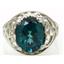 Sterling Silver Ladies Ring, Paraiba Topaz, SR004