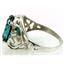 Sterling Silver Ladies Ring, Paraiba Topaz, SR004