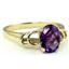 10K, 14K or 18K Gold Ladies Ring, Amethyst, R300