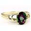 10K, 14K or 18K Gold Ladies Ring, Mystic Fire Topaz, R300