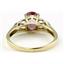 10K, 14K or 18K Gold Ladies Ring, Pure Pink Topaz, R300