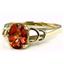 10K, 14K or 18K Gold Ladies Ring, Twilight Fire Topaz, R300
