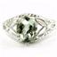 SR137, Green Amethyst, 925 Sterling Silver Ring