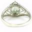 SR137, Green Amethyst, 925 Sterling Silver Ring