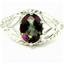 SR137, Mystic Fire Topaz, 925 Sterling Silver Ring