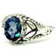 SR137, Neptune Garden Topaz, 925 Sterling Silver Ring