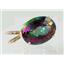 P004, Mystic Fire Topaz 14k Gold Pendant