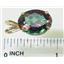 P004, Mystic Fire Topaz 14k Gold Pendant