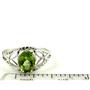 SR137, Peridot, 925 Sterling Silver Ring