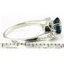 SR176, London Blue Topaz, 925 Sterling Silver Ring