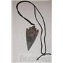Copper Wrapped Agate Arrowhead Pendant Necklace
