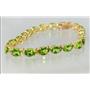 B002, Peridot Gold Bracelet