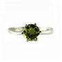 SR311, Peridot, 925 Sterling Silver Ring