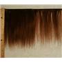 mohair weft Deep brown 8  straight 7-8" x140" 24718 FP