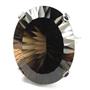 SR129, Smoky Quartz, 925 Sterling Silver Ring