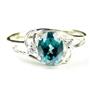 SR176, Paraiba Topaz, 925 Sterling Silver Ring