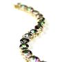 B002, Mystic Fire Topaz Gold Bracelet
