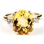 10K, 14K or 18K Gold Ladies Ring, Citrine, R150