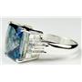 SR183, Neptune Garden Topaz, 925 Sterling Silver Ring