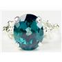 Paraiba Topaz, 925 Sterling Silver Ring, SR154