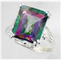 SR188, Mystic Fire Topaz, 925 Sterling Silver Ring
