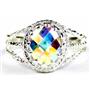 Mercury Mist Topaz, 925 Sterling Silver Ring, SR070
