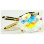 P002, Mercury Mist Topaz 14k Gold Pendant