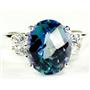 Neptune Garden Topaz, 925 Sterling Silver Ring, SR123