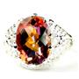 SR260, Twilight Fire Topaz, 925 Sterling Silver Ring