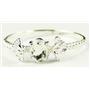 SR192, Green Amethyst, 925 Sterling Silver Ring