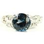 SR292, Paraiba Topaz, 925 Sterling Silver Ring
