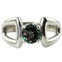 SR307, Mystic Fire Topaz 925 Sterling Silver Ring