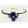 SR311, Neptune Garden Topaz, 925 Sterling Silver Ring